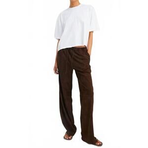NEW SPRWMN kauai loose fit pants in americano